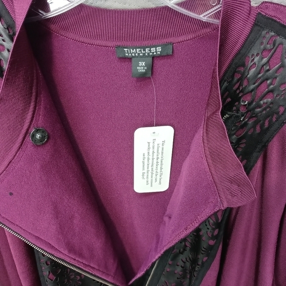 TIMELESS NAEEM KHAN Black cut-put Embellished - Picture 9 of 12